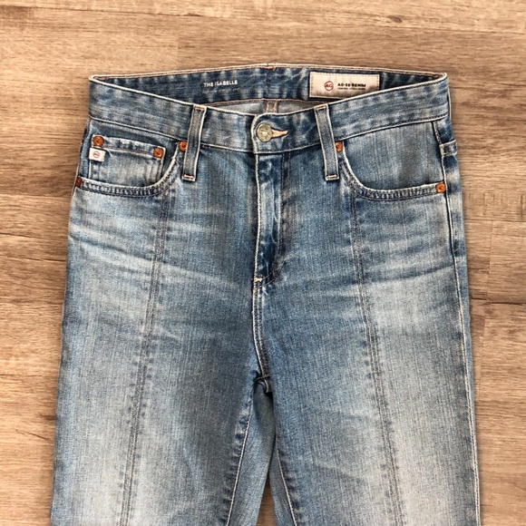 AG Jeans the Isabelle high rise straight crop 25 - Picture 2 of 7